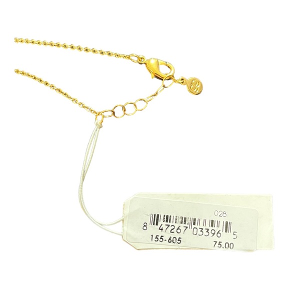 Gorjana Bali Gold Toe To Ankle Foot Chain Anklet Barefoot Sandal - Picture 8 of 9